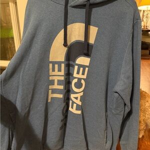The North Face Men's Blue Graphic Hoodie